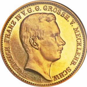 20 Mark Or Friedrich Franz IV 1901