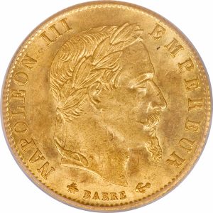 5 francs Or napoleon iii