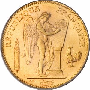 50 francs or génie