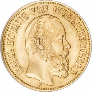 Pièce 10 Mark Or Karl I