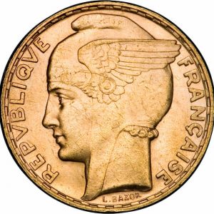 Pièce 100 Francs Or Bazor