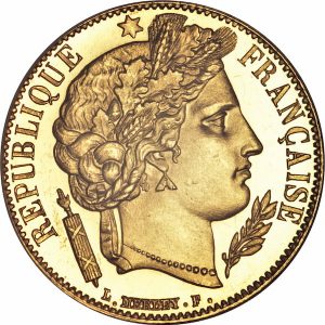 Pièce 20 Francs Or Cérès