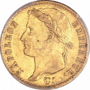 Pièce 20 Francs Or Napoléon Ier 1815