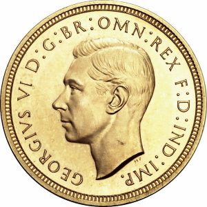 Piece Or Souverain George VI de 1937