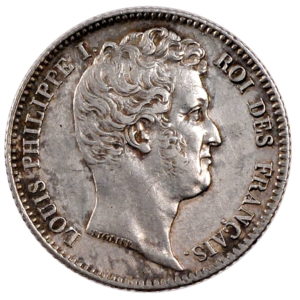 Pièce 1 Franc Louis Philippe Ier 1831 recto (1)