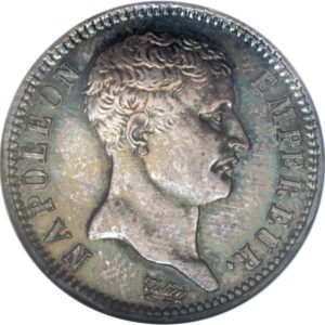 Pièce 1 Franc Napoléon 1807 Recto