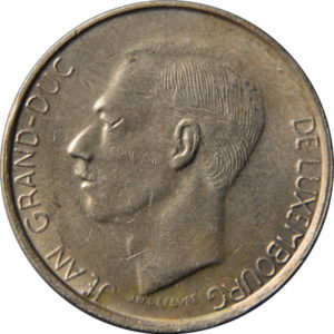 Pièce 20 LUF - Jean Recto