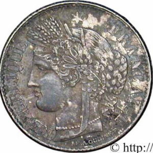 Pièce 50 Centimes Cérès 1849 à 1851
