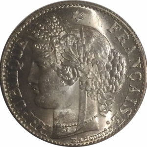 Pièce 50 Centimes Cérès 1872 à 1895 recto