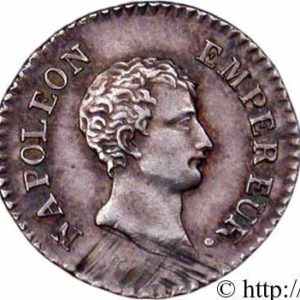 Pièce Quart de Franc Napoléon 1806 et 1807 recto