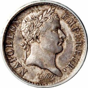Pièce Quart de Franc Napoléon 1809 recto