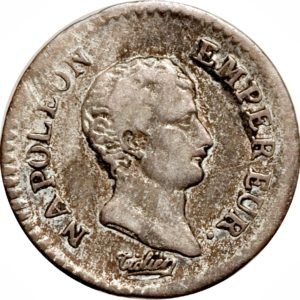 Pièce Quart de Franc Napoléon recto