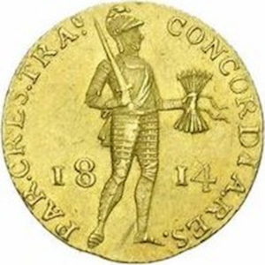 Pièce 1 Ducat Or 1814 à 1840 Recto
