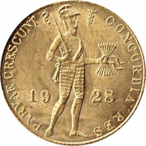 Pièce 1 Ducat Or 1894 à 1937 Recto