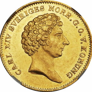 Pièce 1 Dukat Or 1830 à 1834 Recto