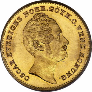 Pièce 1 Dukat Or 1844 à 1859 Recto