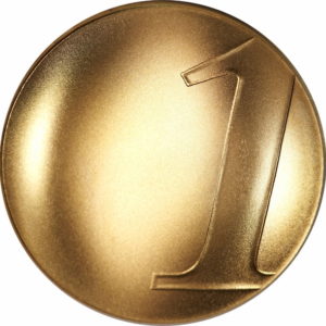 Pièce 1 Franc Or 2001 Recto