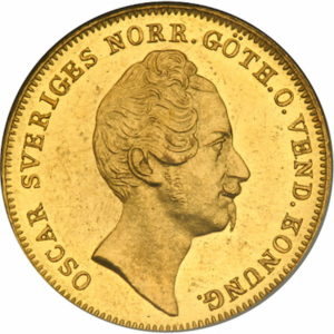 Pièce 4 Dukater Or 1846 à 1852 Recto