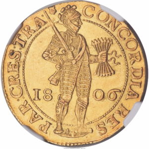 Pièce Double Ducat Or 1806 à 1808 Recto