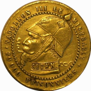 Pièce Satirique en Or Napoléon Recto
