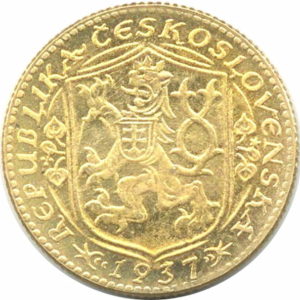 Pièce 1 Dukat Or 1923 à 1951