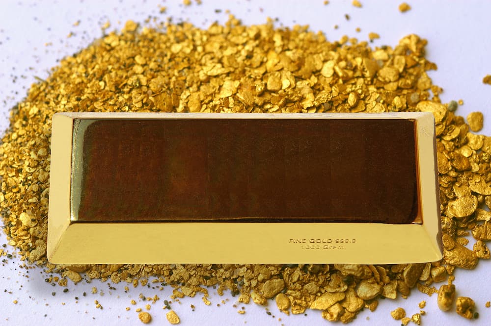 L'investissement d'un lingot d'or