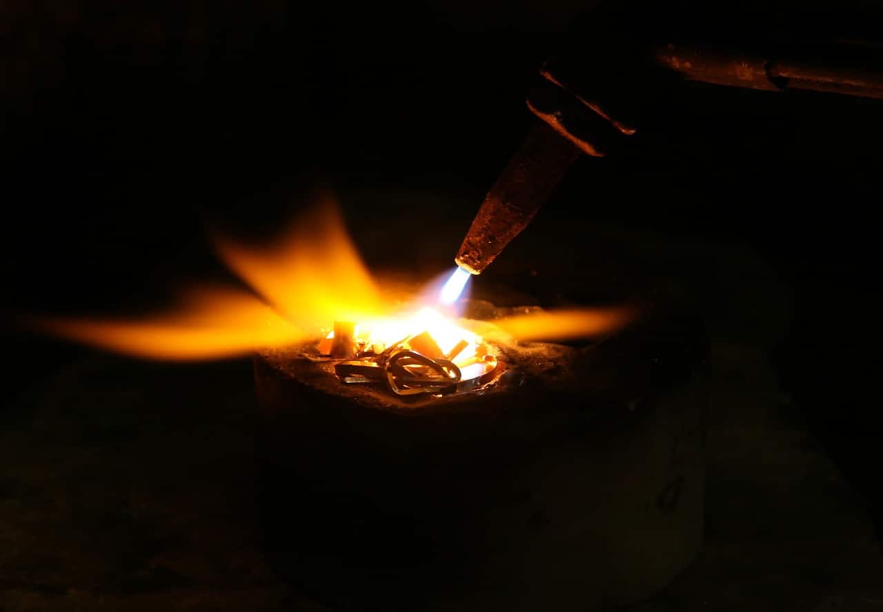 or fondu au chalumeau