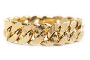 Cartier, Paris Gold Curb-Link Bracelet - Primavera Gallery