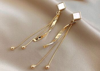 Vintage Long Drop Earrings - 38