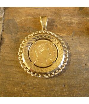 pendentif-or-porte-piece-rosace-20-francs-napoleon-1-zoom